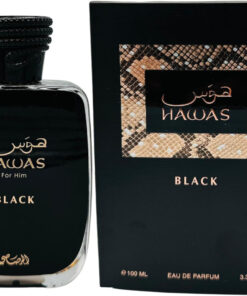 Rasasi hawas black 3.38 eau de parfum spray for men