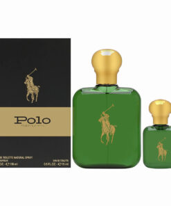 Polo green 2 pcs set for men: 4 oz eau de toilette spray + 0.5 oz eau de toilette