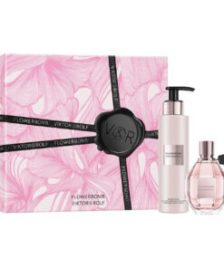 Flowerbomb 3 pcs set for women: 3.4 eau de parfum spray + 0.34 eau de parfum spray + 6.7 body lotion