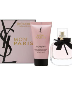 Ysl mon paris 2 pcs set: 1.6 eau de parfum spray + 1.6 body lotion