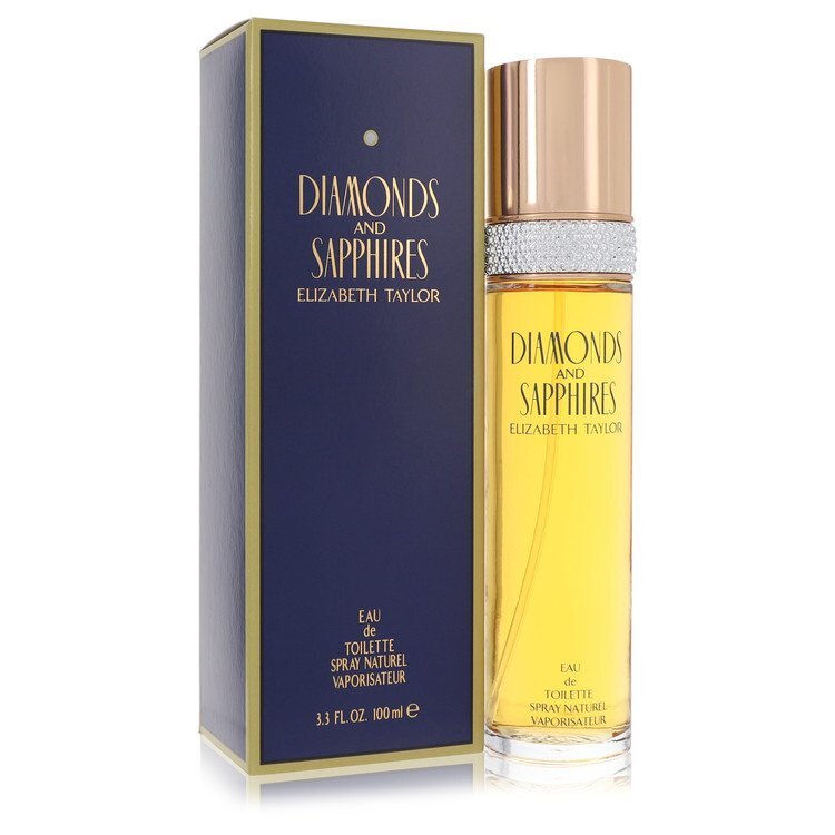 DIAMONDS & Sapphires by Elizabeth Taylor Eau De Toilette Spray 3.4 oz (Women) DIAMONDS & Sapphires by Elizabeth Taylor Eau De Toilette Spray 3.4 oz (Women)