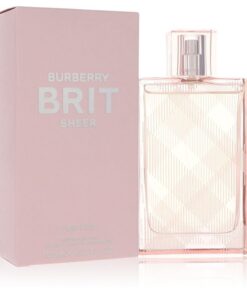 Burberry Brit Sheer by Burberry Eau De Toilette Spray 3.4 oz (Women)