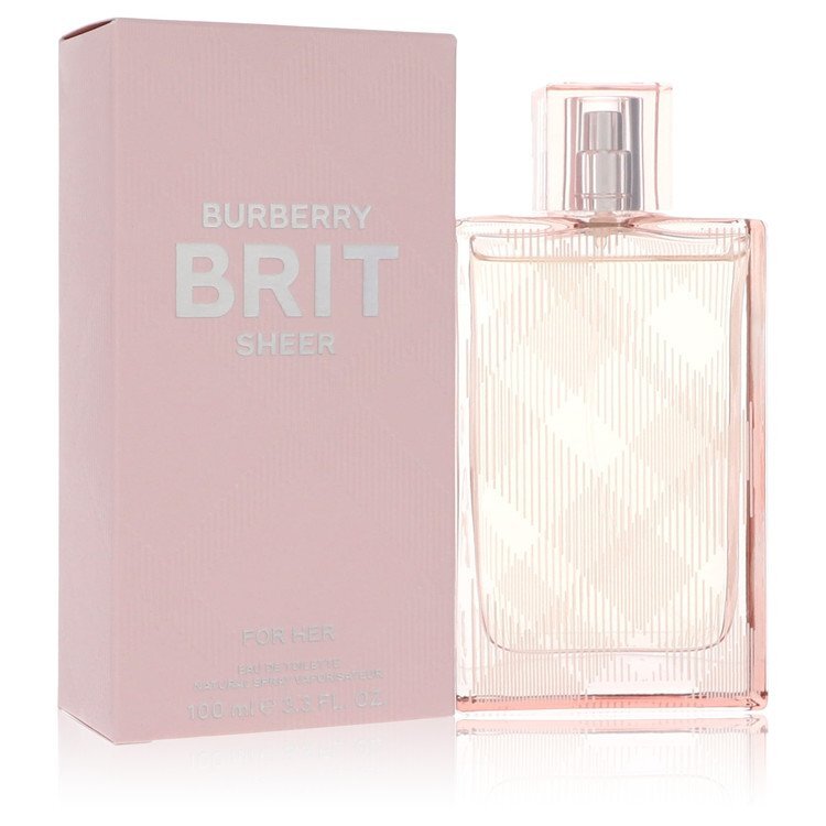 Burberry Brit Sheer by Burberry Eau De Toilette Spray 3.4 oz (Women) Burberry Brit Sheer by Burberry Eau De Toilette Spray 3.4 oz (Women)