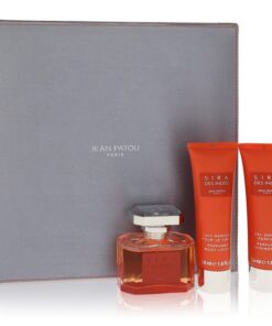 Sira Des Indes by Jean Patou Gift Set — 1.6 oz Eau De Parfum Spray + 1.6 oz Body Lotion + 1.6 oz Shower Gel (Women)