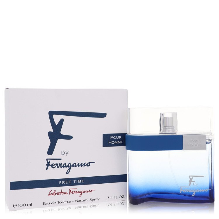 F Free Time by Salvatore Ferragamo Eau De Toilette Spray 3.4 oz (Men) F Free Time by Salvatore Ferragamo Eau De Toilette Spray 3.4 oz (Men)