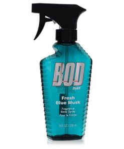 Bod Man Fresh Blue Musk by Parfums De Coeur Body Spray 8 oz (Men)