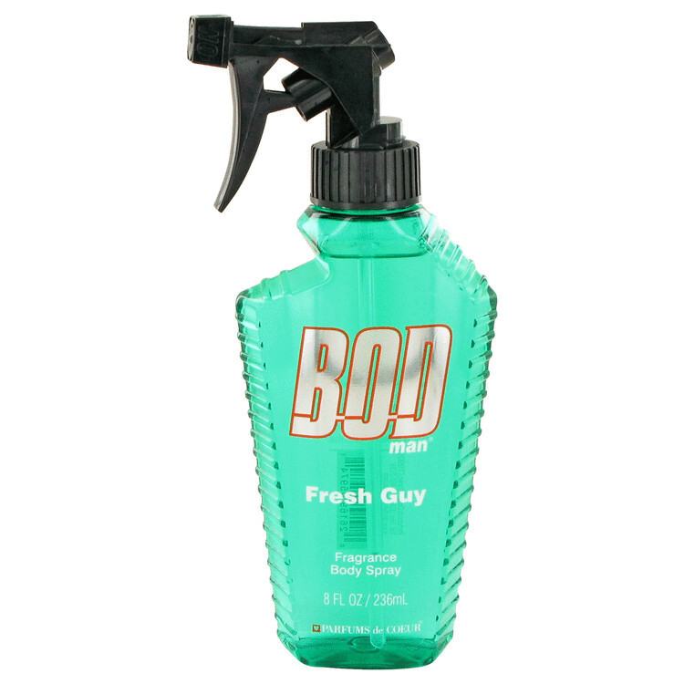 Bod Man Fresh Guy by Parfums De Coeur Fragrance Body Spray 8 oz (Men) Bod Man Fresh Guy by Parfums De Coeur Fragrance Body Spray 8 oz (Men)