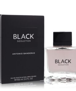 Seduction In Black by Antonio Banderas Eau De Toilette Spray 3.4 oz (Men)