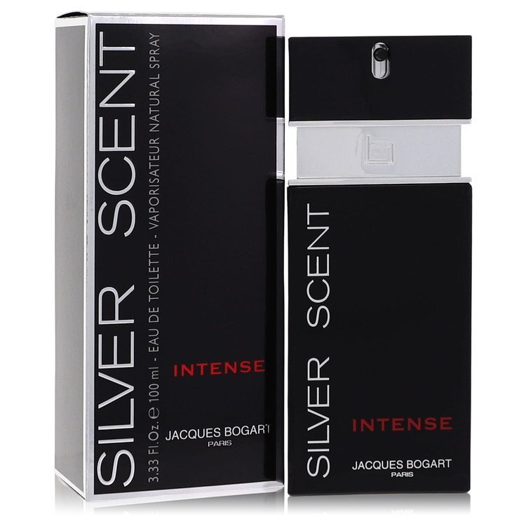 Silver Scent Intense by Jacques Bogart Eau De Toilette Spray 3.33 oz (Men) Silver Scent Intense by Jacques Bogart Eau De Toilette Spray 3.33 oz (Men)