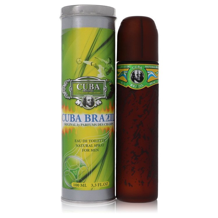 Cuba Brazil by Fragluxe Eau De Toilette Spray 3.4 oz (Men) Cuba Brazil by Fragluxe Eau De Toilette Spray 3.4 oz (Men)