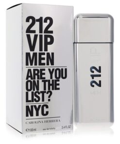 212 Vip by Carolina Herrera Eau De Toilette Spray 3.4 oz (Men) 212 Vip by Carolina Herrera Eau De Toilette Spray 3.4 oz (Men)