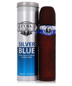 Cuba Silver Blue by Fragluxe Eau De Toilette Spray 3.3 oz (Men) Cuba Silver Blue by Fragluxe Eau De Toilette Spray 3.3 oz (Men)