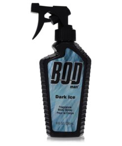 Bod Man Dark Ice by Parfums De Coeur Body Spray 8 oz (Men)