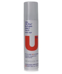 Designer Imposters U You by Parfums De Coeur Deodorant Body Spray (Unisex) 2.5 oz (Women)