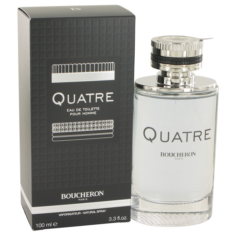 Quatre by Boucheron Eau De Toilette Spray 3.4 oz (Men) Quatre by Boucheron Eau De Toilette Spray 3.4 oz (Men)