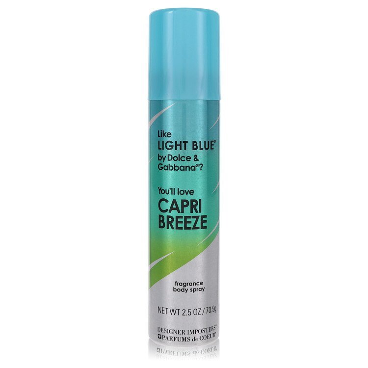 Designer Imposters Capri Breeze by Parfums De Coeur Body Spray 2.5 oz (Women) Designer Imposters Capri Breeze by Parfums De Coeur Body Spray 2.5 oz (Women)