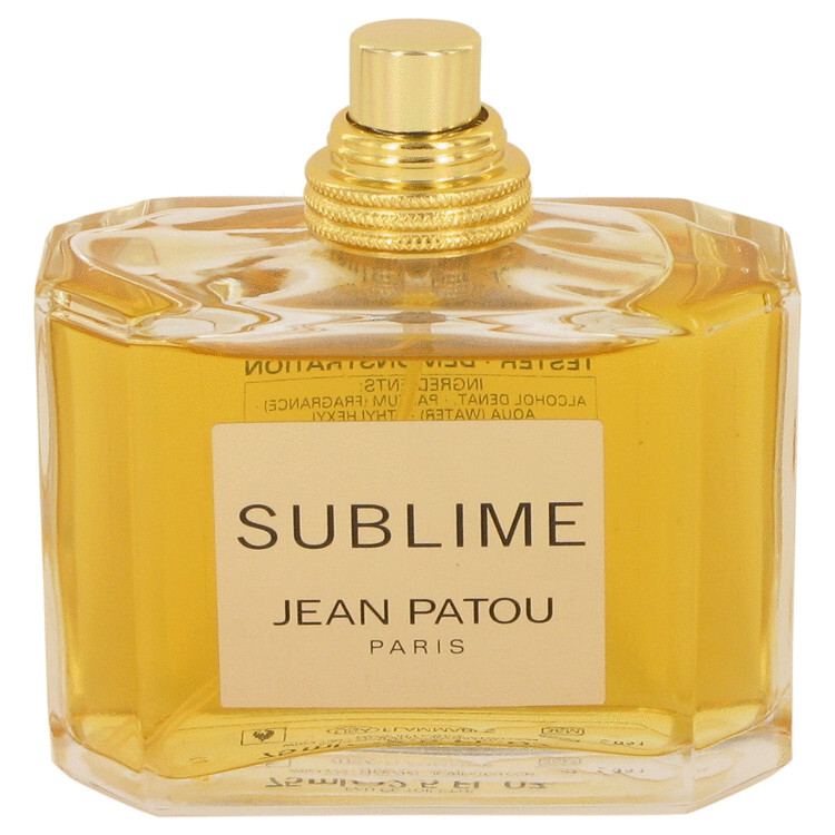 Sublime by Jean Patou Eau De Toilette Spray (Tester) 2.5 oz (Women) Sublime by Jean Patou Eau De Toilette Spray (Tester) 2.5 oz (Women)