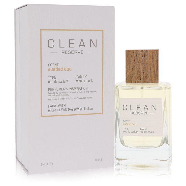 Clean Sueded Oud by Clean Eau De Parfum Spray 3.4 oz (Women) Clean Sueded Oud by Clean Eau De Parfum Spray 3.4 oz (Women)