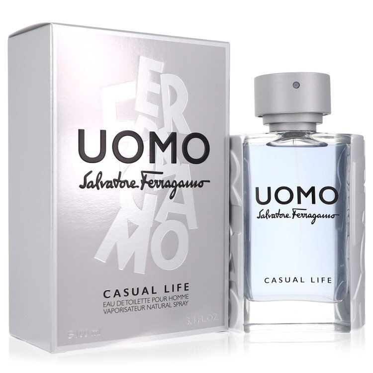 Salvatore Ferragamo Uomo Casual Life by Salvatore Ferragamo Eau De Toilette Spray 3.4 oz (Men) Salvatore Ferragamo Uomo Casual Life by Salvatore Ferragamo Eau De Toilette Spray 3.4 oz (Men)