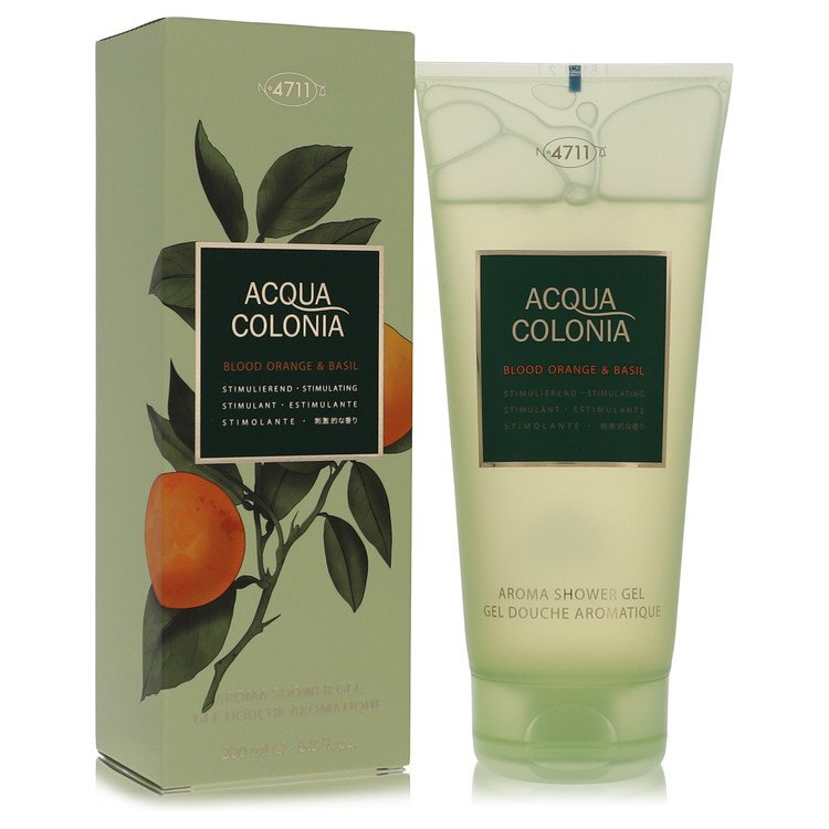 4711 Acqua Colonia Blood Orange & Basil by 4711 Shower Gel 6.8 oz (Women) 4711 Acqua Colonia Blood Orange & Basil by 4711 Shower Gel 6.8 oz (Women)