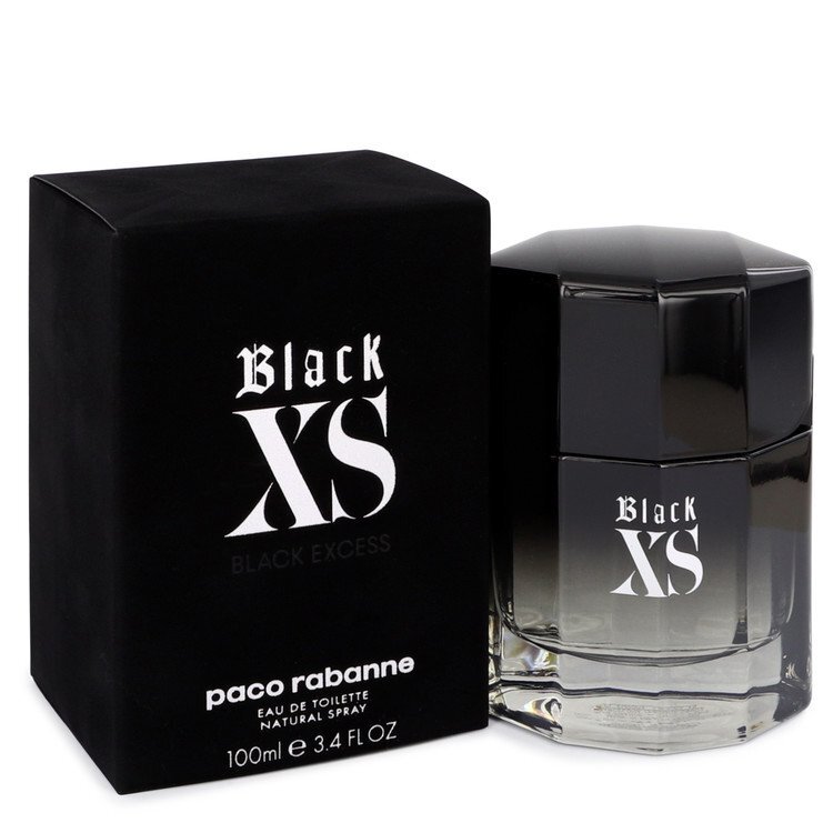 542686.jpg Black XS by Paco Rabanne Eau De Toilette Spray (2018 New Packaging) 3.4 oz (Men)