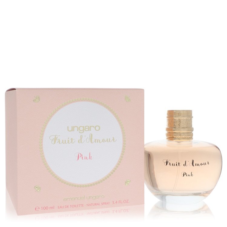 Ungaro Fruit D’amour Pink by Ungaro Eau De Toilette Spray 3.4 oz (Women) Ungaro Fruit D’amour Pink by Ungaro Eau De Toilette Spray 3.4 oz (Women)