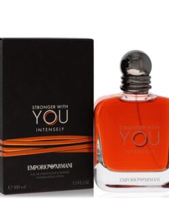 Stronger With You Intensely by Giorgio Armani Eau De Parfum Spray 3.4 oz (Men)