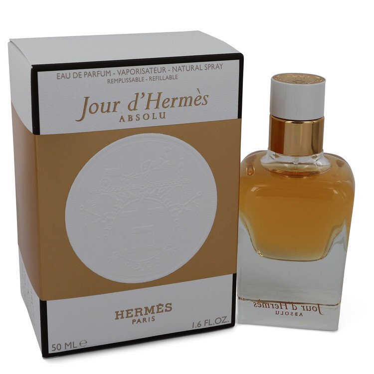 547934.jpg Jour D’hermes Absolu by Hermes Eau De Parfum Spray Refillable 1.6 oz (Women)