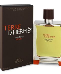 Terre D’hermes Eau Intense Vetiver by Hermes Eau De Parfum Spray 6.8 oz (Men)