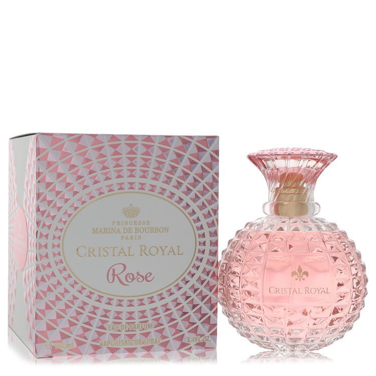 Marina De Bourbon Cristal Royal Rose by Marina De Bourbon Eau De Parfum Spray 3.4 oz (Women) Marina De Bourbon Cristal Royal Rose by Marina De Bourbon Eau De Parfum Spray 3.4 oz (Women)