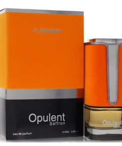 Al Haramain Opulent Saffron by Al Haramain Eau De Parfum Spray (Unisex) 3.3 oz (Men) Al Haramain Opulent Saffron by Al Haramain Eau De Parfum Spray (Unisex) 3.3 oz (Men)
