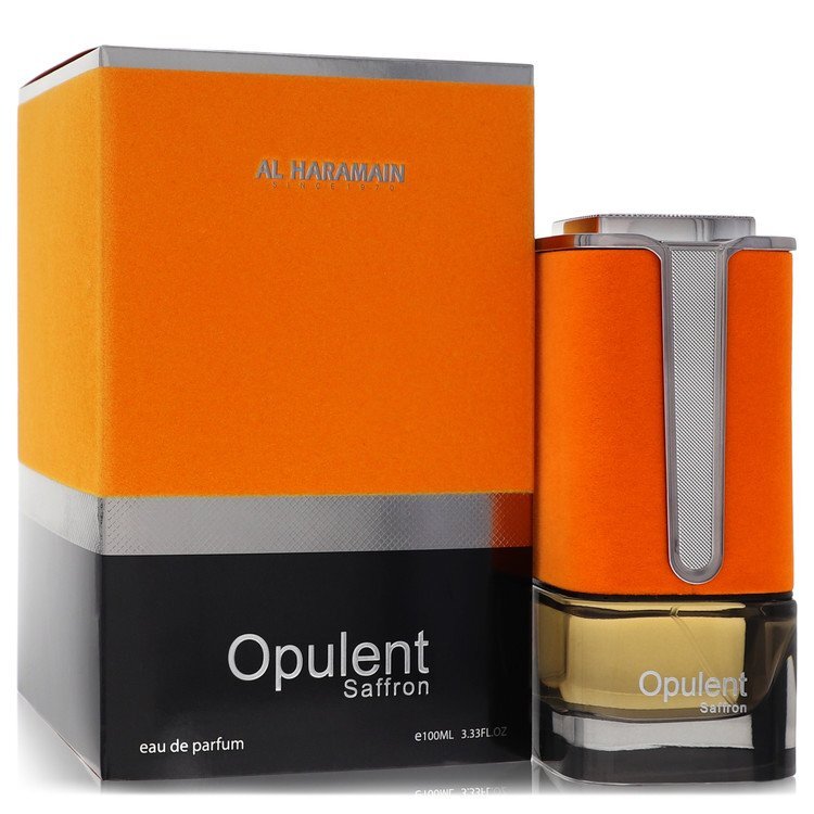 Al Haramain Opulent Saffron by Al Haramain Eau De Parfum Spray (Unisex) 3.3 oz (Men) Al Haramain Opulent Saffron by Al Haramain Eau De Parfum Spray (Unisex) 3.3 oz (Men)