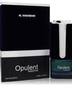 Al Haramain Opulent Sapphire by Al Haramain Eau De Parfum Spray (Unisex) 3.3 oz (Women)