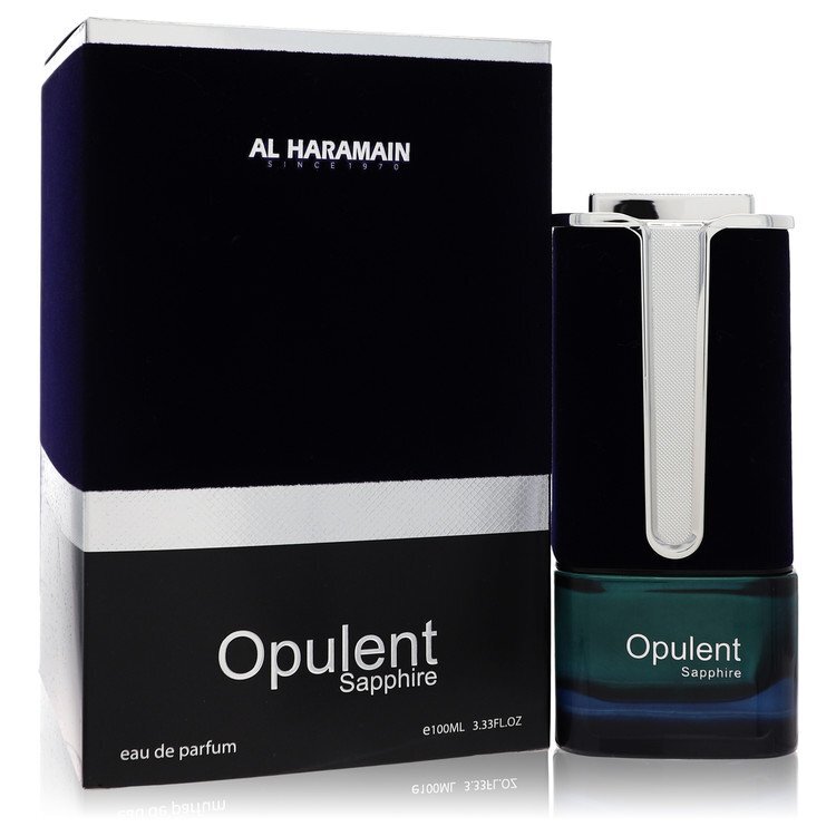 Al Haramain Opulent Sapphire by Al Haramain Eau De Parfum Spray (Unisex) 3.3 oz (Women) Al Haramain Opulent Sapphire by Al Haramain Eau De Parfum Spray (Unisex) 3.3 oz (Women)