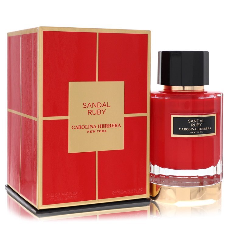 Sandal Ruby by Carolina Herrera Eau De Parfum Spray (Unisex) 3.4 oz (Women) Sandal Ruby by Carolina Herrera Eau De Parfum Spray (Unisex) 3.4 oz (Women)