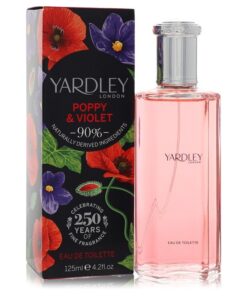 Yardley Poppy & Violet by Yardley London Eau De Toilette Spray 4.2 oz (Women)