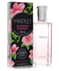 Yardley Blossom & Peach by Yardley London Eau De Toilette Spray 4.2 oz (Women) Yardley Blossom & Peach by Yardley London Eau De Toilette Spray 4.2 oz (Women)