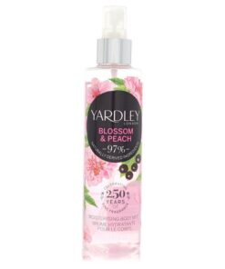 Yardley Blossom & Peach by Yardley London Moisturizing Body Mist 6.8 oz (Women)