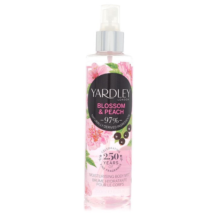 Yardley Blossom & Peach by Yardley London Moisturizing Body Mist 6.8 oz (Women) Yardley Blossom & Peach by Yardley London Moisturizing Body Mist 6.8 oz (Women)