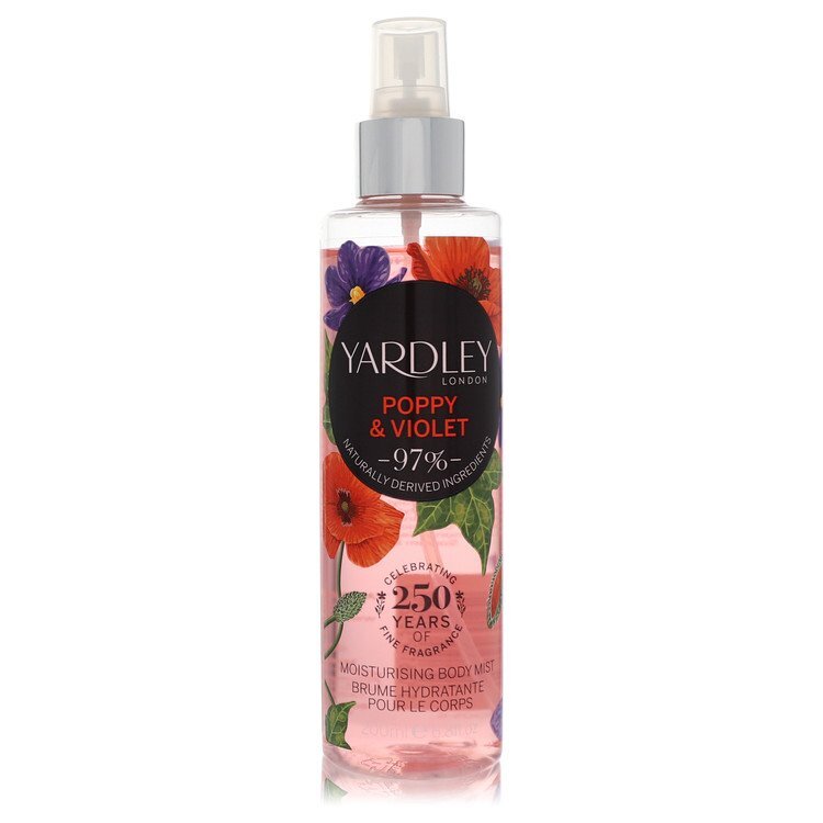 Yardley Poppy & Violet by Yardley London Body Mist 6.8 oz (Women) Yardley Poppy & Violet by Yardley London Body Mist 6.8 oz (Women)