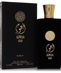 Ajwaa Oud by Nusuk Eau De Parfum Spray (Unisex) 3.4 oz (Men)
