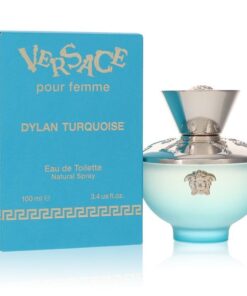 Versace Pour Femme Dylan Turquoise by Versace Eau De Toilette Spray 3.4 oz (Women)