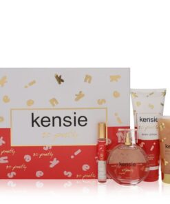 Kensie So Pretty by Kensie Gift Set — 3.4 oz Eau De Parfum Spray + .34 oz Mini EDP Spray + 2.5 oz Body Glow Oil + 6.8 oz Body Lotion (Women) Kensie So Pretty by Kensie Gift Set — 3.4 oz Eau De Parfum Spray + .34 oz Mini EDP Spray + 2.5 oz Body Glow Oil + 6.8 oz Body Lotion (Women)