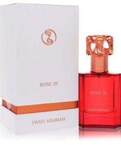 Swiss Arabian Rose 01 by Swiss Arabian Eau De Parfum Spray (Unisex) 1.7 oz (Men)