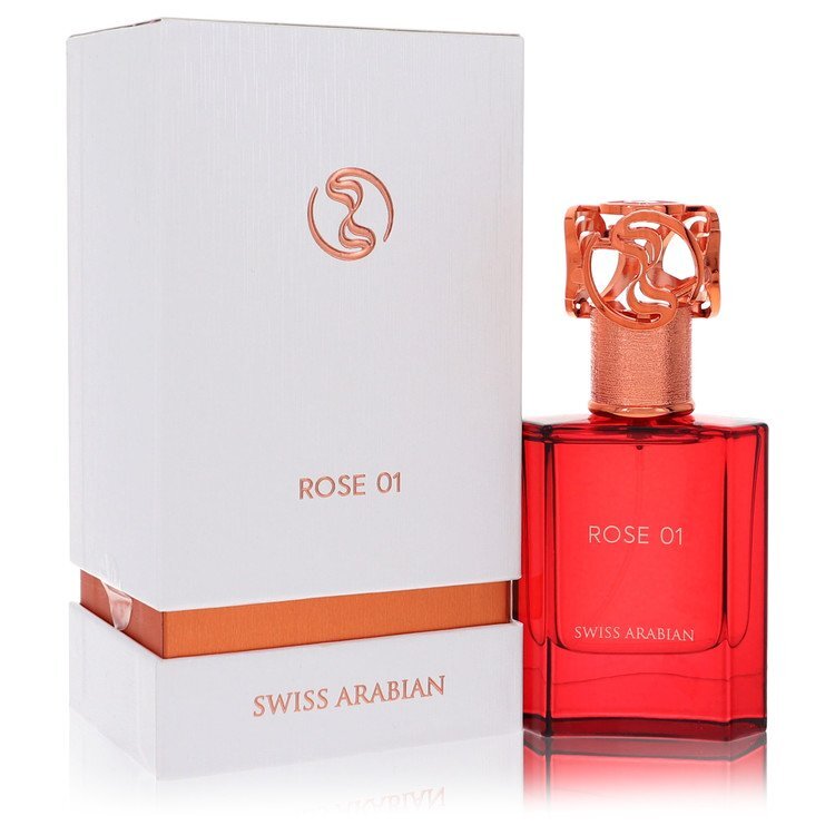 Swiss Arabian Rose 01 by Swiss Arabian Eau De Parfum Spray (Unisex) 1.7 oz (Men) Swiss Arabian Rose 01 by Swiss Arabian Eau De Parfum Spray (Unisex) 1.7 oz (Men)