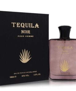 Tequila Pour Homme Noir by Tequila Perfumes Eau De Parfum Spray 3.3 oz (Men)