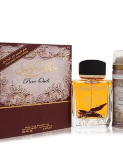 Lattafa Pure Oudi by Lattafa Eau De Parfum Spray Plus 1.7 oz Deodorant 3.4 oz (Women)