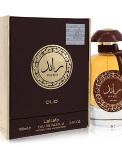 Raed Oud by Lattafa Eau De Parfum Spray (Unisex) 3.4 oz (Women)