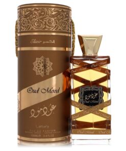 Lattafa Oud Mood Elixir by Lattafa Eau De Parfum Spray (Unisex) 3.4 oz (Men)
