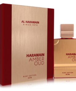 Al Haramain Amber Oud Ruby by Al Haramain Eau De Parfum Spray (Unisex) 4 oz (Women)